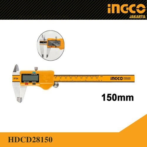 Jangka Sorong Digital Caliper (150 Mm) Ingco Hdcd28150 Sigmat Sketmat