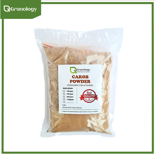 

Bubuk Coklat Pengganti / Carob Powder (500 gram) by Granology