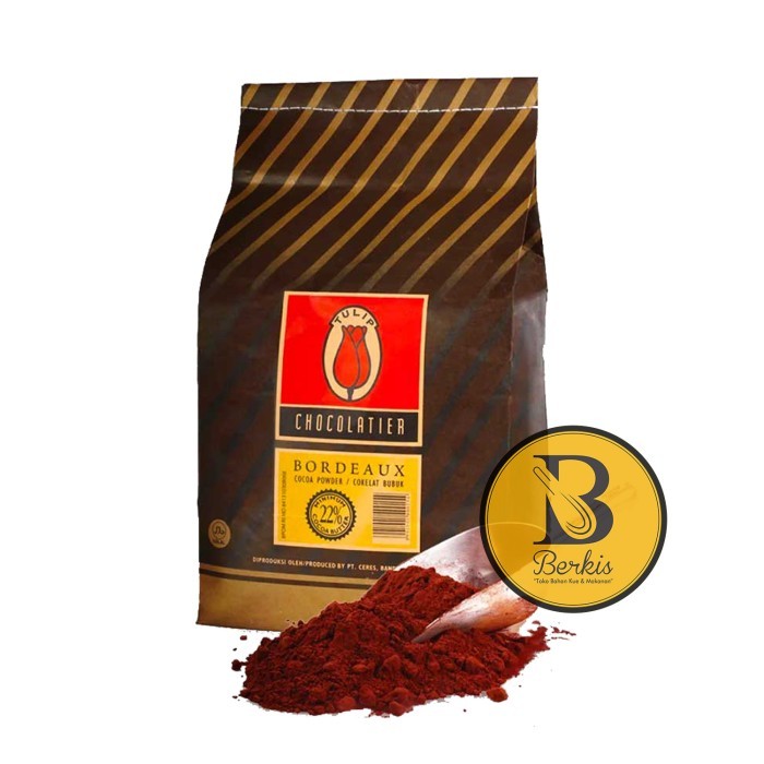 

Tulip Bordeaux Cocoa Powder 2.5 Kg / Cokelat Bubuk Cacao