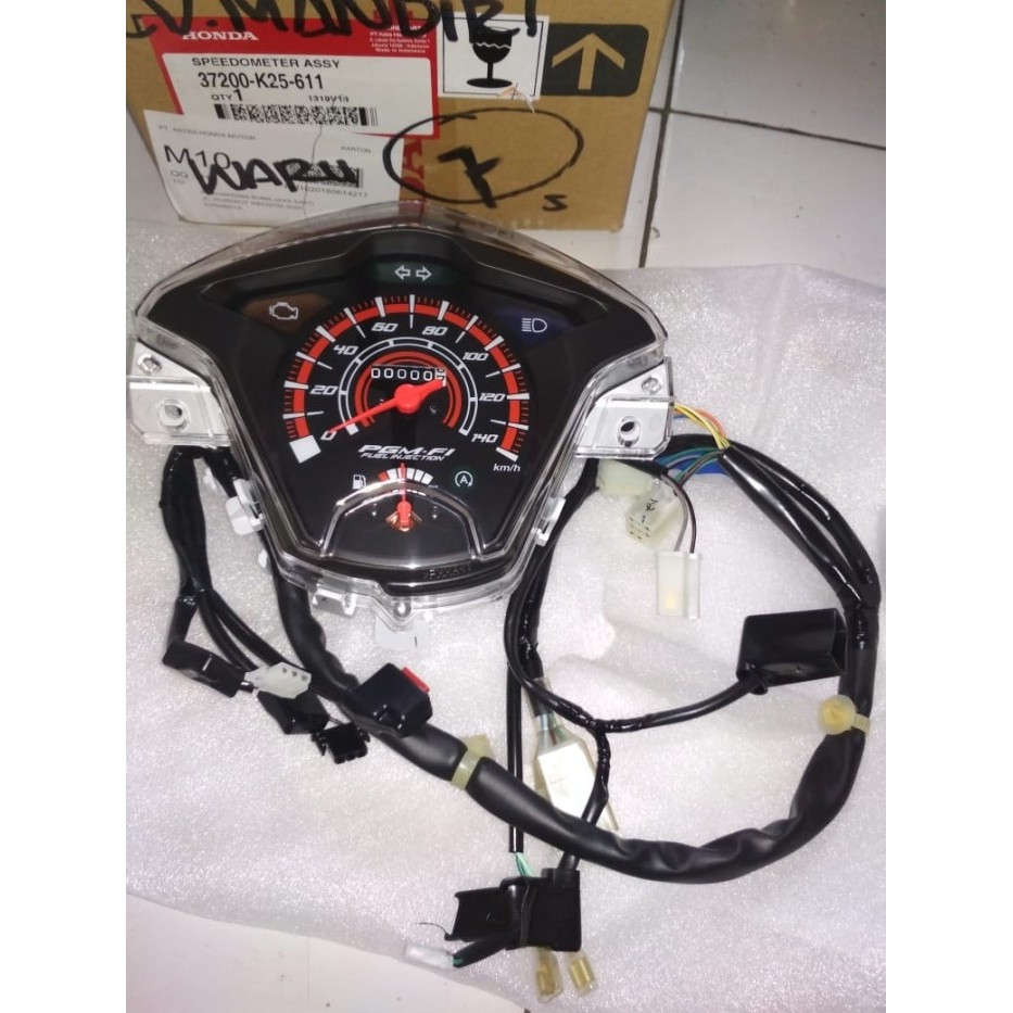 Spidometer All New Beat Esp 37200-K25-611 Barang Langka
