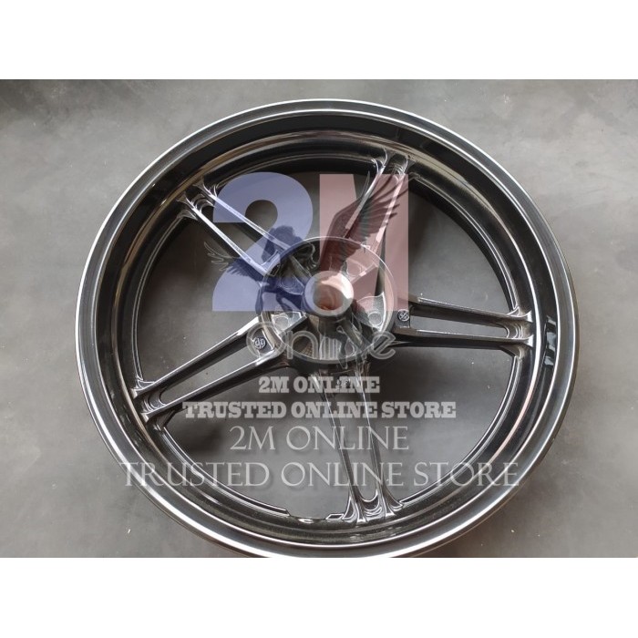 Velg Cw New Vixion Nvl Belakang Hitam Ori Ygp 1Pa-F5338-11-33 Barang Langka