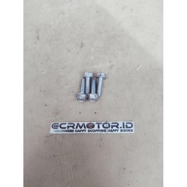 Baut Bolt 10 Tutup Cover Kubah Head Blok Block Mesin Honda Vario 125 150 Ori Copotan Motor Barang La