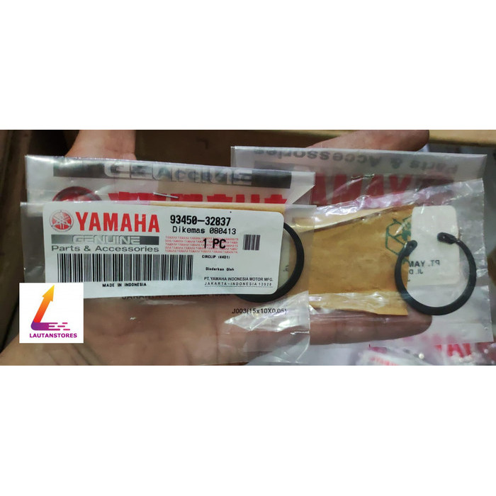 93450-32837 Circlip Gear Starter Yamaha Nmax Xeon Gt125 M3 Barang Langka