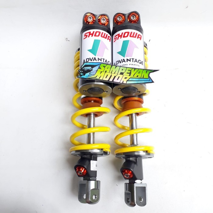 Shock Skok Belakang Tabung Atas Showa N-Max Nmax Model Wp 340Mm Kuning Barang Langka