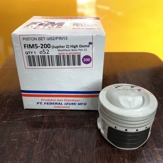 Piston Racing Bore Up Jenong High Compression Mentah Jupiter Z Beat Vega R Pen 13 Fim 51.5Mm 52Mm 51
