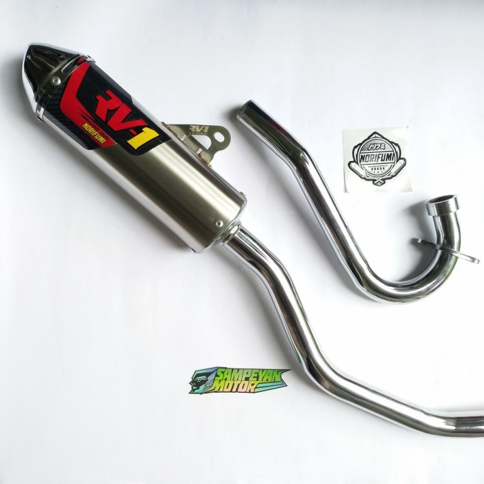 Knalpot Norifumi Shorty Rv 1 Kawasaki Klx 150 S L Bf Barang Langka