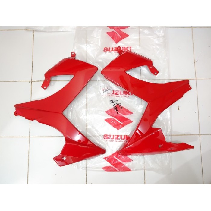 Body Sayap Kiri Kanan Satria Fu Facelift 2014 - 2015 Merah Original Barang Langka