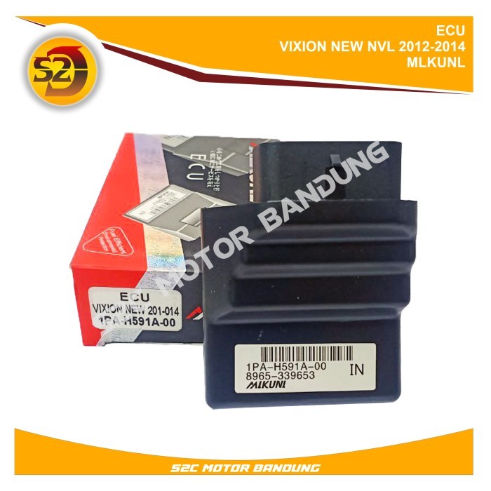 Ecu Atau Cdi Ecm Vixion New 2012-2014 Nvl Merk Mlkunl Barang Langka