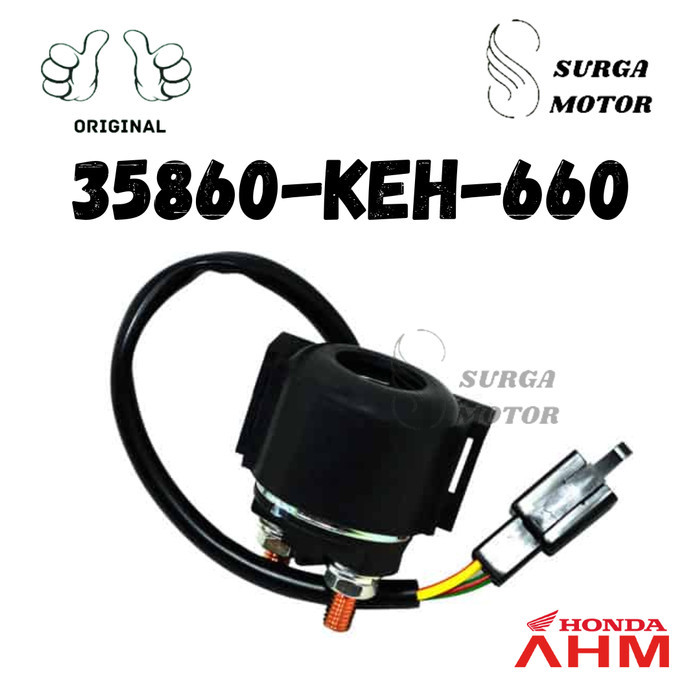 Switch Relay Bendik Set Starter Magnetic Megapro Advance Stater Ori Barang Langka