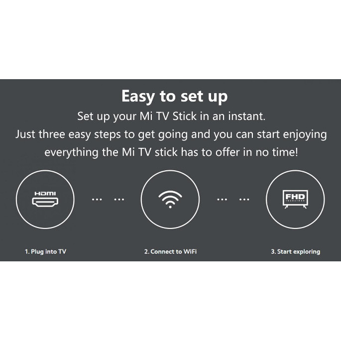Terlaris Xiaomi Mi Smart Tv Stick Android 9.0 Set Top Box Full Hd Chromecast Good Quality