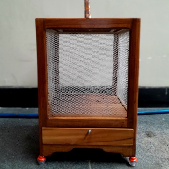 kandang jangkrik kayu