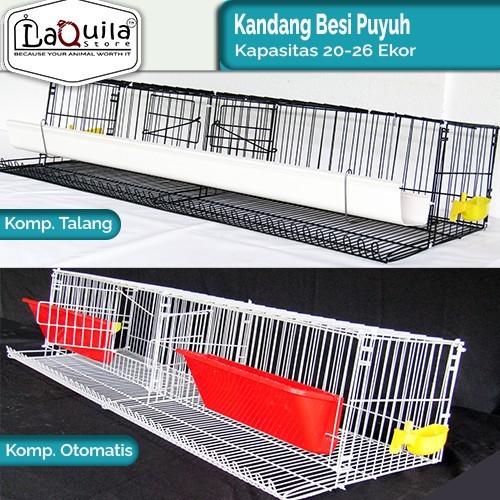 TERLARIS PALING LARIS Kandang Puyuh Galvanis 20 Ekor PACKING AMAN