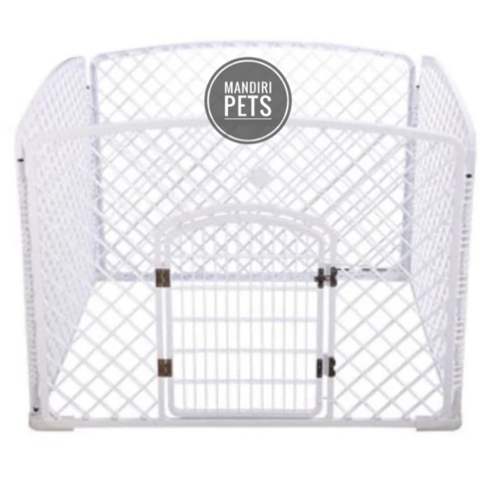 TERLARIS Kandang Pagar Anjing Kucing - Kandang Pagar Plastik - Kandang Pagar
