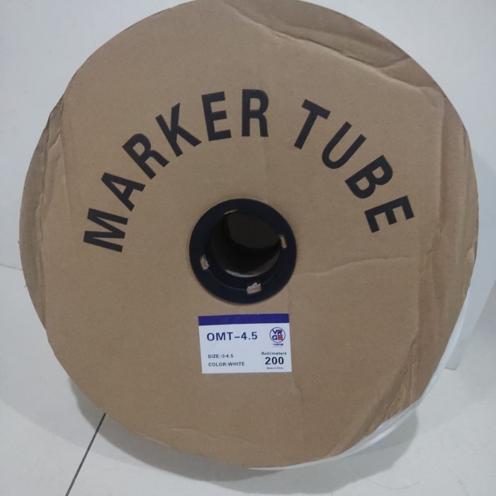 

HOT SALE! KSS Marker Tube Putih 4.5mm MARKER TUBE LABEL