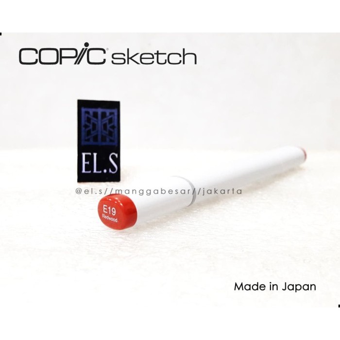

TERBARU! Copic Sketch Marker E19 REDWOOD