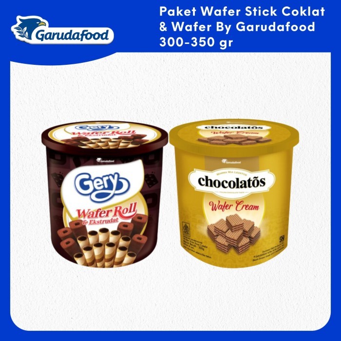 

Paket Wafer Stick Coklat & Wafer By Garudafood Terlaris