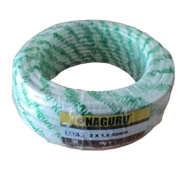 Kabel Listrik Nym Naguru 2X1.5 50Y 50 Yard Roll