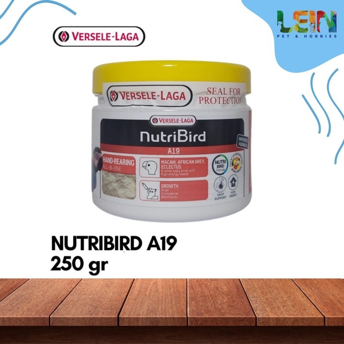 A19 250 gr Nutri Bird Pakan Bubur Lolohan Versele Laga NutriBird A19