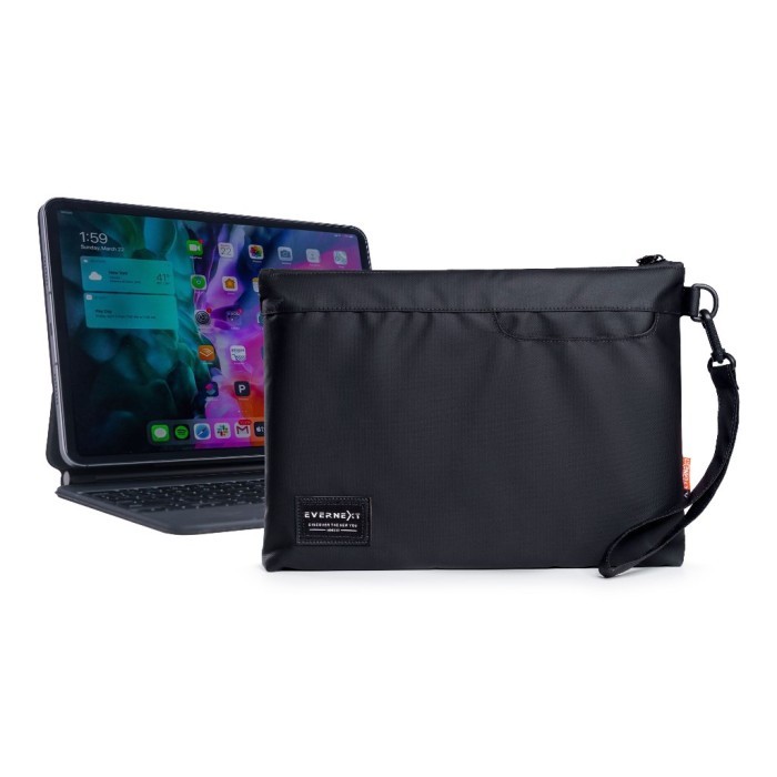 

TERLARIS EVERNEXT - CLUTCH BAG PRIA WATERPROOF TAS TANGAN PRIA ANTI AIR HAND BAG PRIA RIVER 11
