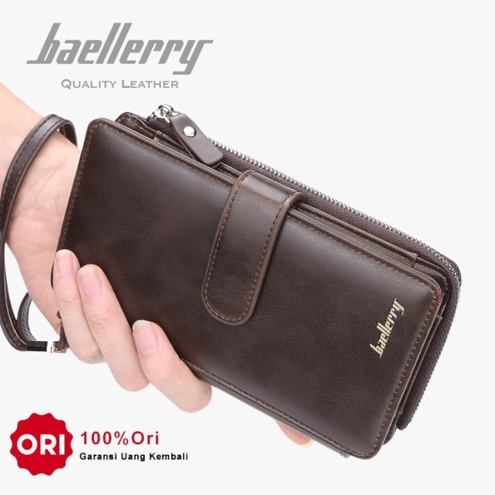 

TERLARIS BAELLERRY 6712 DOMPET PRIA WANITA PANJANG BAHAN KULIT PU LEATHER PREMIUM BAEOS MURAH!!!