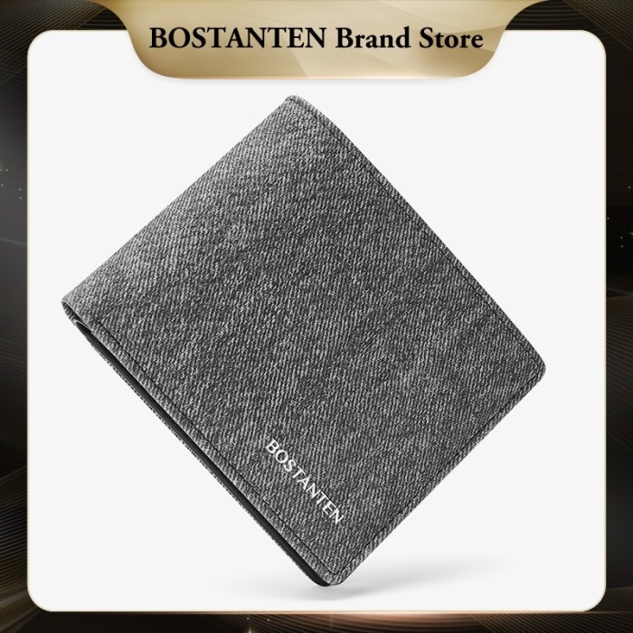 

TERLARIS [NEW ARRIVAL]BOSTANTEN DOMPET PRIA KULIT PU POLA DENIM GAYA MUDA HITAM/BIRU MURAH!!! MURAH