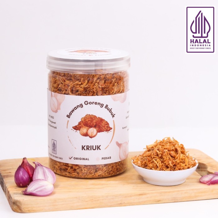 

BAWANG GORENG BUBUK TOPLES 200 gr