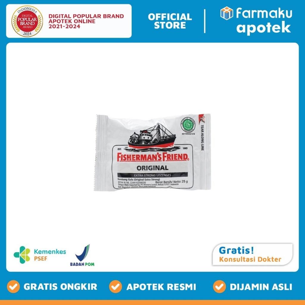 

Fishermans Friend Original Extra Strong Lozenges 25 gr - BIN