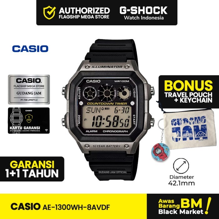 Casio General Ae-1300Wh-8Avdf Ae-1300W Ae-1300 Ae1300W Ae 1300W
