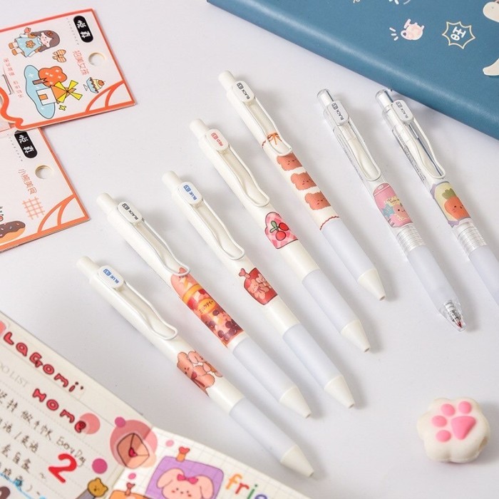 Stiker Motif Kartun Cute dan Lucu Sticker Dekorasi Journal Planner DIY