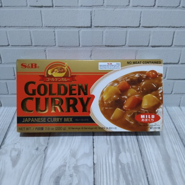 

Golden Curry Mild ( Orange ) 220 gr