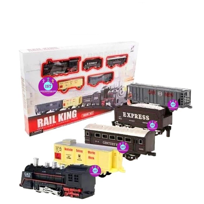 Kereta Api Rail King 4 Gerbong No.19051-2