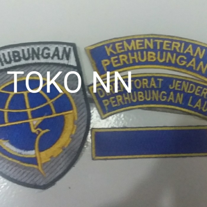

Atribut Perhubungan Laut Plus Bordir Nama
