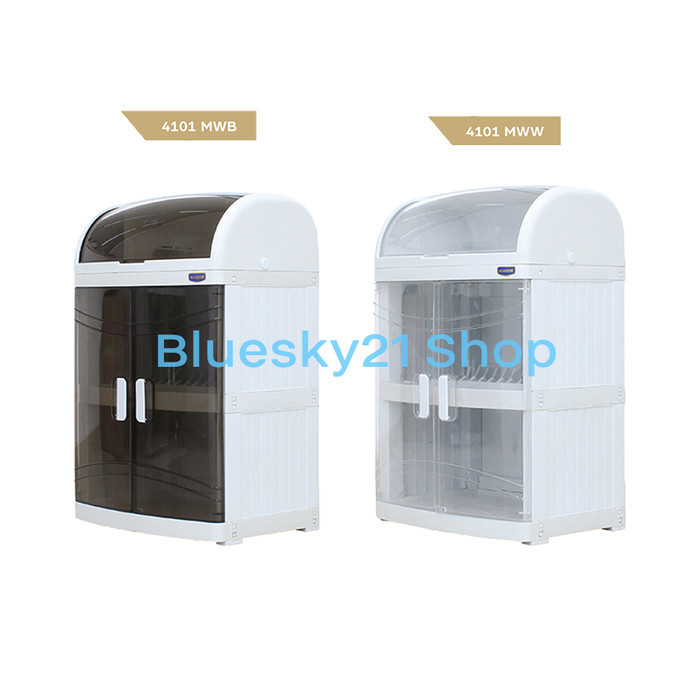 Lemari Piring Plastik Naiba Milano 4101/ Rak Piring Plastik Naiba 4101