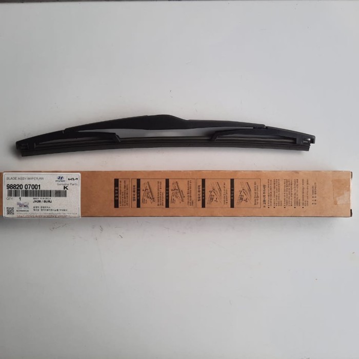 wiper blade belakang kia picanto th 2004-2010 asli