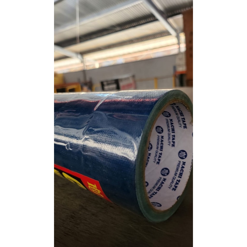 

Produk Viral Nachi Cloth Tape Lakban Kain 46 Mm / 2 Inch X 7 Meter Biru 1 Slop Isi 5Roll ( Reject )