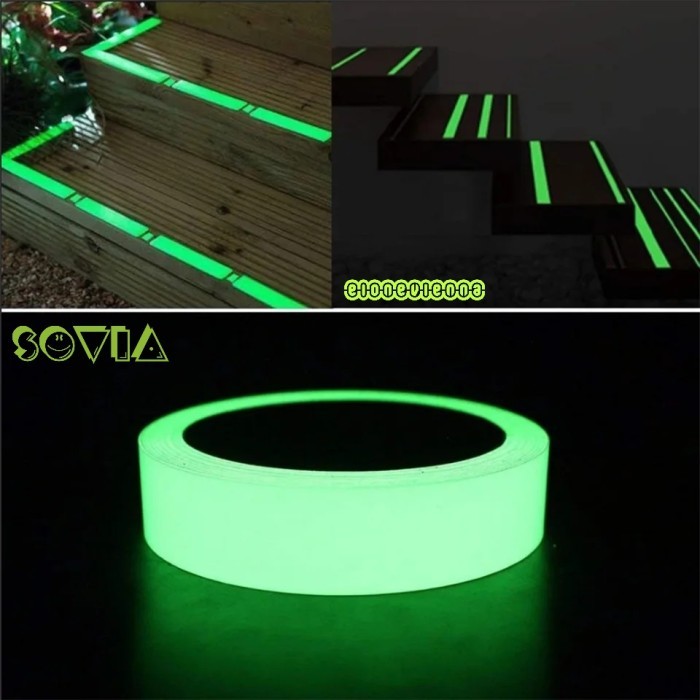 

Promo Lakban Glowing In The Dark / Anti Slip Lantai / Anti Licin Tape Cod