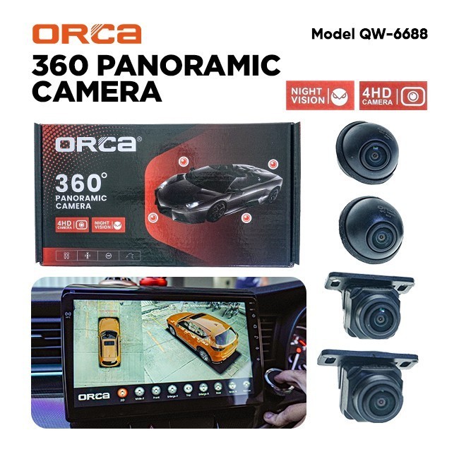 Kamera 360 Orca Bird View QW-6688 / Camera Orca 360