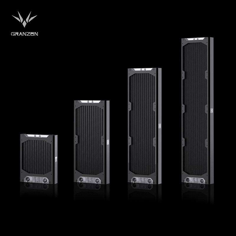 Bykski Granzon GH High Quality Copper Thin Radiator,120MM,240MM,360MM,480MM ,Universal Use ,Black,G1
