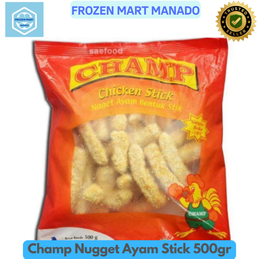 

Champ Nugget Ayam Stick 500gr - Frozen Mart Manado (Frozen Food Manado)