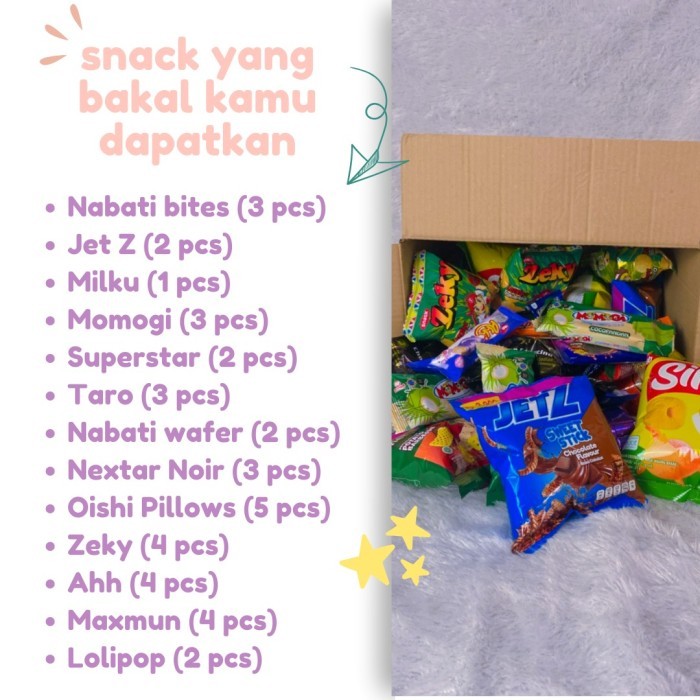 

Paket Hampers Snack Box Gift Box Kado