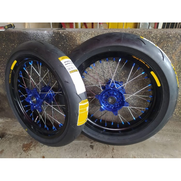 Banset Supermoto YZ 2 TAK dan 4 TAK Ban Supermoto YZ125 YZ250 YZ250FX