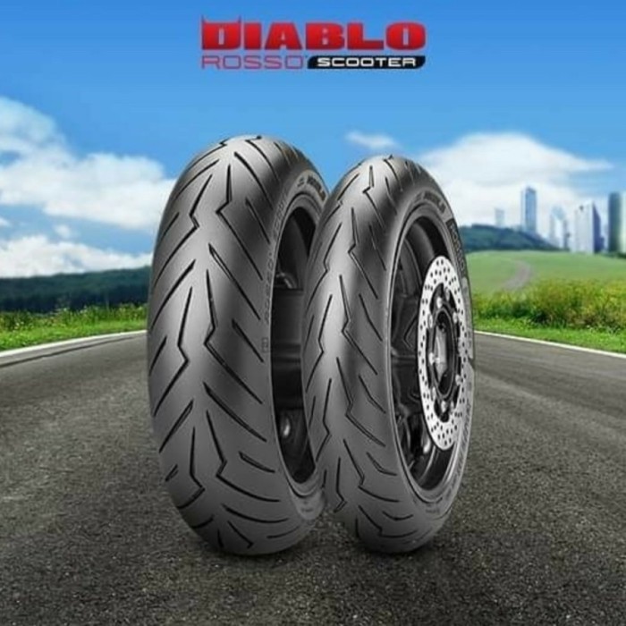 Ban Pirelli Diablo Rosso Scooter ukuran 120/80 ring 14