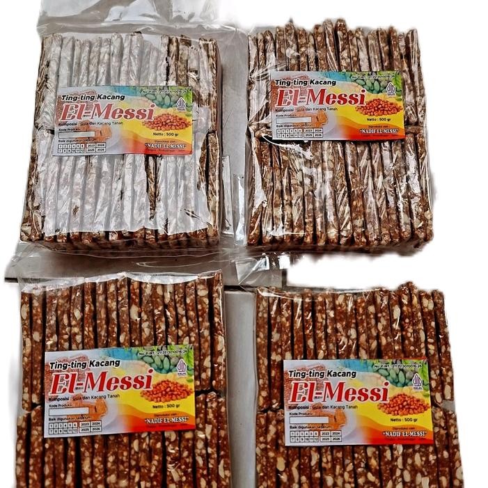 

terbaru !!! 4pack ting ting kacang total 2kg ready