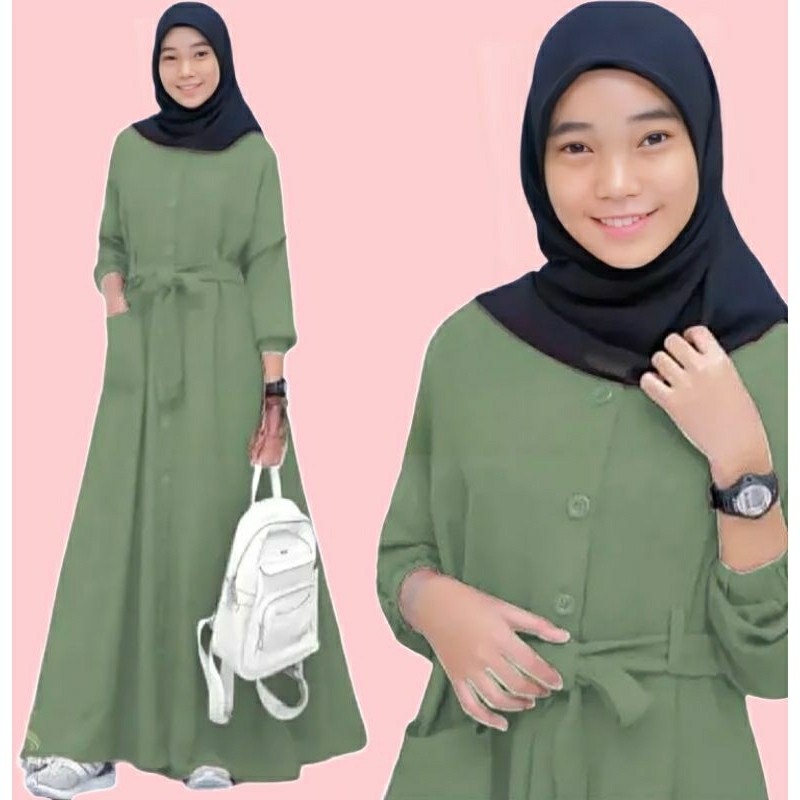Gamia Baju Hamis Model Bj Famis Hari Raya Terbaru 2025 Dress Kids Usia 8-12 Tahun Umur 1 2 3 4 5 6 7