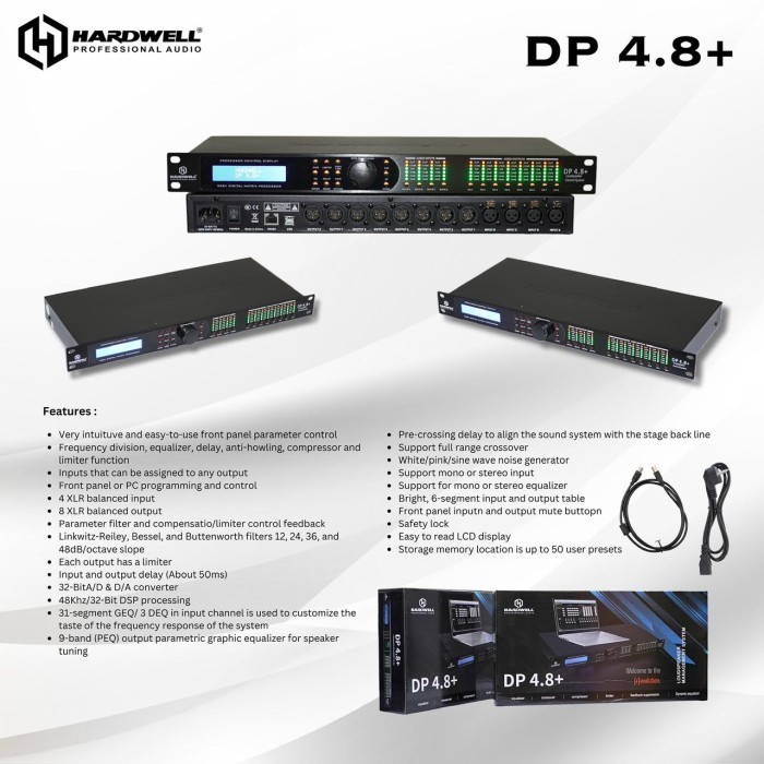 Management Audio Processor Hardwell PS 480 PRO Original