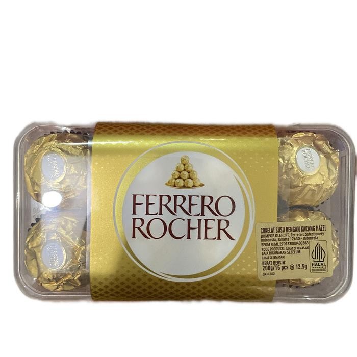 

terbaru !!! ferrero rocher choco t 16 200gr ready