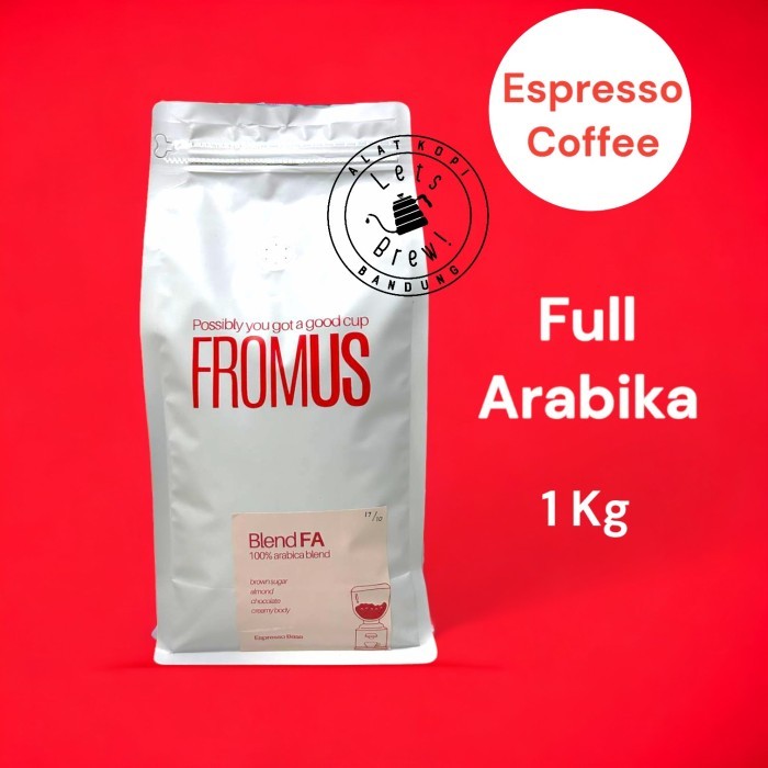 

Fromus Kopi biji / Coffee beans for Espresso / Arabica beans