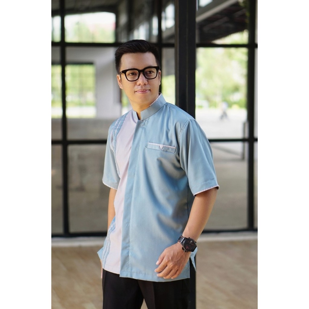 Terbaru Koko Couple Ayah Dan Anak Warna Hijau Wardah Best Seller