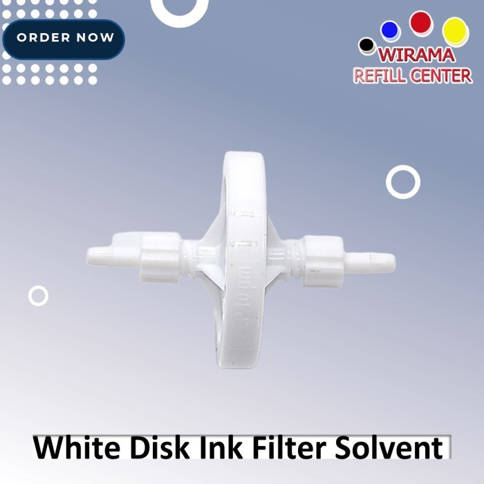 *****] White Disk Ink Filter Solvent