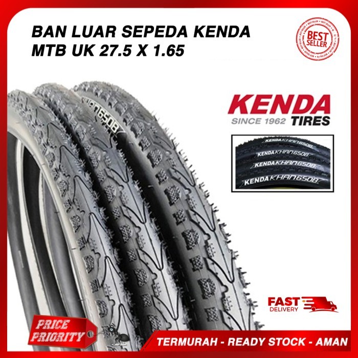 Ban Luar KENDA 27.5 x 165 / Ban Luar Sepeda Kenda Khan 27.5 x 1.65 MTB